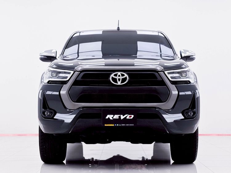 Toyota Hilux Revo 2021 Double Cab 2.4 Mid Prerunner Pickup ดีเซล ไม่ติดแก๊ส เกียร์ธรรมดา ดำ รูปที่ 3