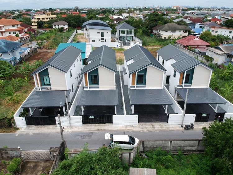 บ้านเดี่ยว 2 ชั้น สไตล์โมเดิร์น ซอยทวีวัฒนา