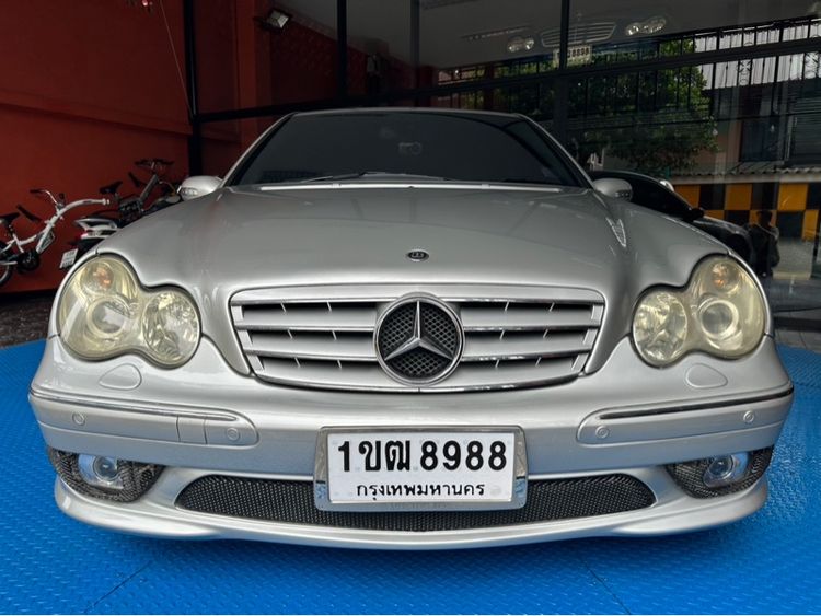 รถ Mercedes-Benz C-Class C200 Kompressor สี บรอนซ์เงิน