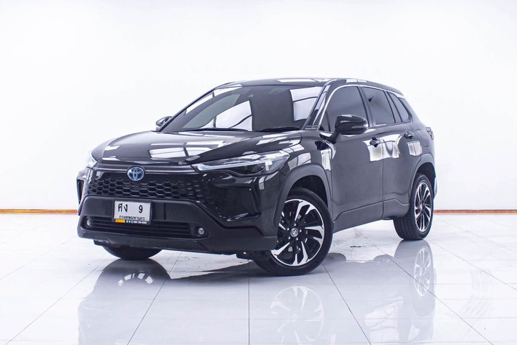 รถ Toyota Corolla Cross 1.8 Hybrid Premium สี ดำ