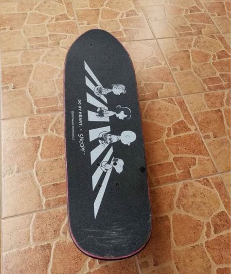 สเก็ตบอร์ด เล่นไม่ถึง 5 ครั้ง สภาพสวย เป็น Snoopy 