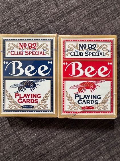 ไพ่ Bee 🐝 No. 92 แท้จาก USA 🇺🇸  รูปที่ 2