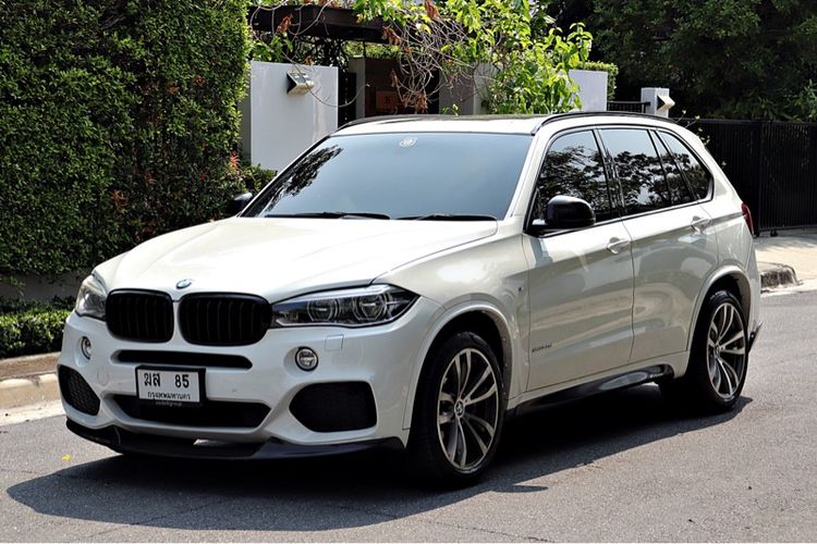 BMW X5 2016 3.0 xDrive30d M Sport 4WD Utility-car ดีเซล เกียร์อัตโนมัติ ขาว รูปที่ 3