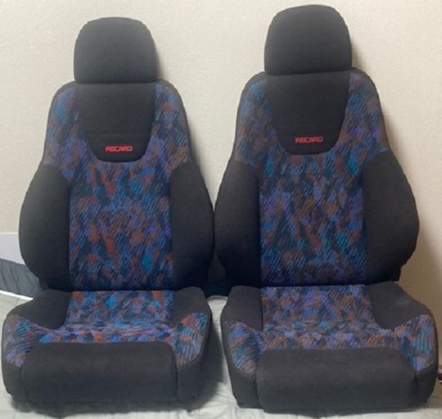 เบาะ RECARO รุ่น TREND ครบคู่ ชักน่องได้ สภาพดีมาก ผ้าเดิม ไม่มีขาด ไม่เคยใส่ใช้งานในบ้านเรา