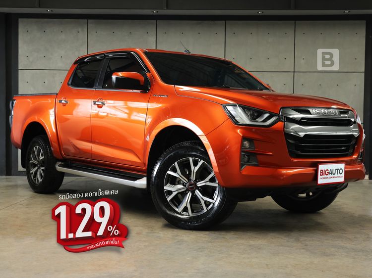 Isuzu D-MAX 2022 1.9 Hi-Lander Z Pickup ดีเซล ไม่ติดแก๊ส เกียร์อัตโนมัติ ส้ม