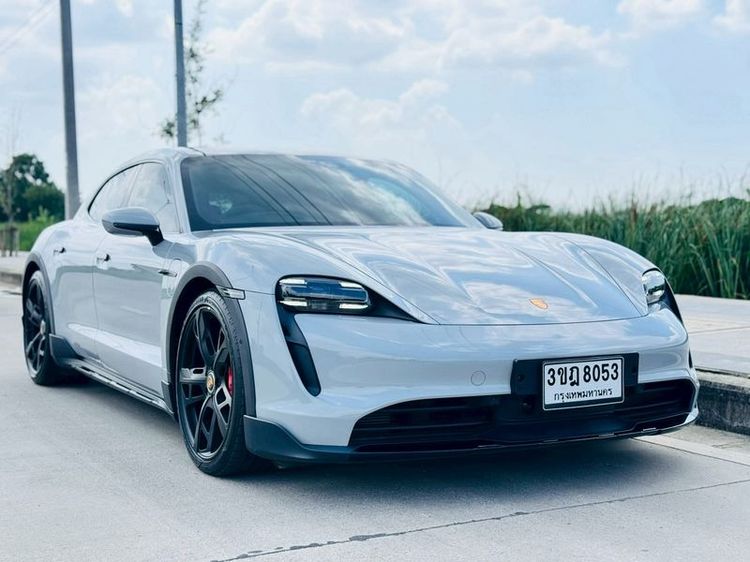 Porsche Taycan 2022 4S 4WD Sedan ไฟฟ้า ไม่ติดแก๊ส เกียร์อัตโนมัติ ขาว รูปที่ 3