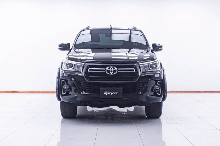Toyota Hilux Revo 2019 2.4 Prerunner G Rocco Pickup ดีเซล ไม่ติดแก๊ส เกียร์ธรรมดา ดำ รูปที่ 4