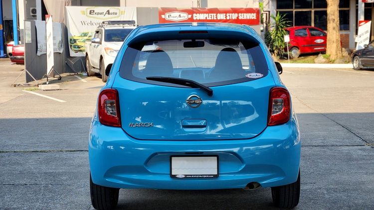 Nissan March 2021 1.2 E Sedan เบนซิน ไม่ติดแก๊ส เกียร์อัตโนมัติ ฟ้า รูปที่ 4