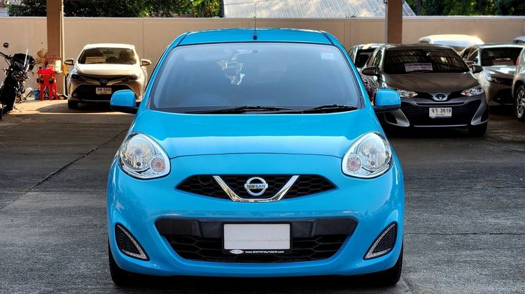 Nissan March 2021 1.2 E Sedan เบนซิน ไม่ติดแก๊ส เกียร์อัตโนมัติ ฟ้า รูปที่ 2