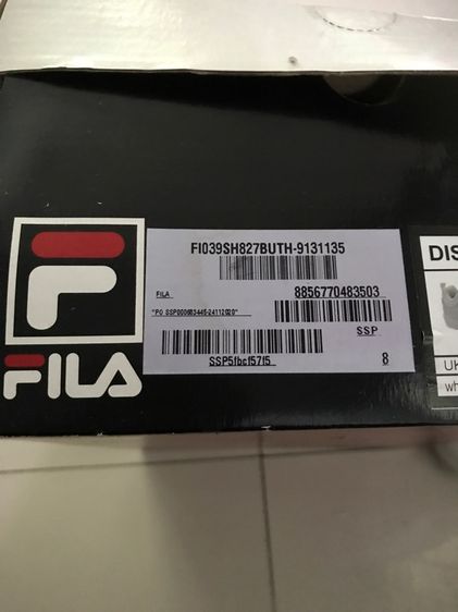 รองเท้าผู้หญิง FILA ไซส์รองเท้า USA 8 UK5.5 ของแท้มือ2 ซื้อจากห้างเซ็นทรัล  รูปที่ 12