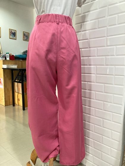 กางเกงจีบหน้าขากว้าง GU รูปที่ 6