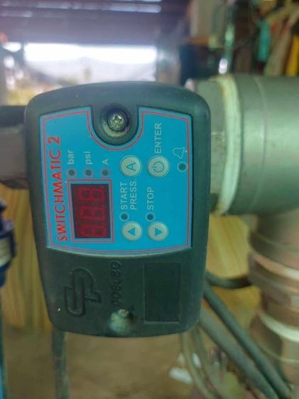 ขายถูก ปั๊มน้ำอัตโนมัติคู่ BOOSTER 3.0Hp 220V ถัง 300L รูปที่ 9