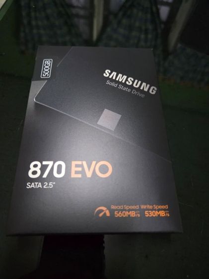 Samsung 870 evo SSD Sata3 แท้ ใหม่ กล่องยังไม่ได้แกะ รูปที่ 3