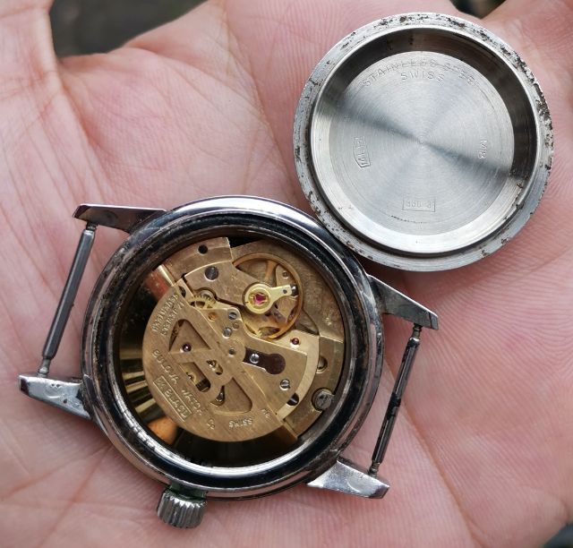 นาฬิกา Vintage ​Bulova​ Diver​ 666​ Feet​ ระบบ Automatic หายากๆราคาแบ่งปันครับ รูปที่ 9
