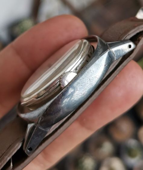 นาฬิกา Vintage Eberhard Chaux-De-Fonds Hermetic Case By (FFBA) Sterling 925 ไขลาน ที่สุดของความหายาก ราคาแบ่งปันครับ รูปที่ 6