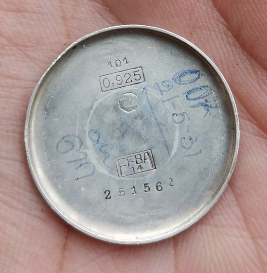 นาฬิกา Vintage Eberhard Chaux-De-Fonds Hermetic Case By (FFBA) Sterling 925 ไขลาน ที่สุดของความหายาก ราคาแบ่งปันครับ รูปที่ 12