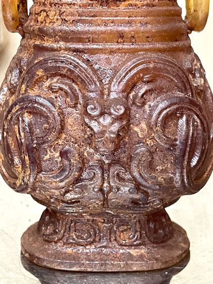 โถ หินแกะสลักสะสม รูปที่ 9