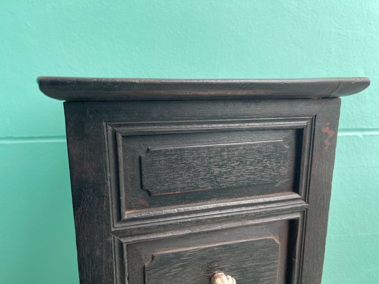 ตู้เก็บเงิน ไม้สักโบราณ เก่าสะสม A2 รูปที่ 15