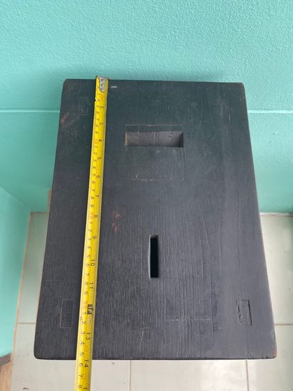 ตู้เก็บเงิน ไม้สักโบราณ เก่าสะสม A2 รูปที่ 17