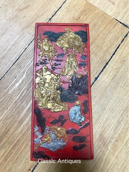 พระอรหันต์สิบแปดองค์ แกะสลักสะสม รูปที่ 4