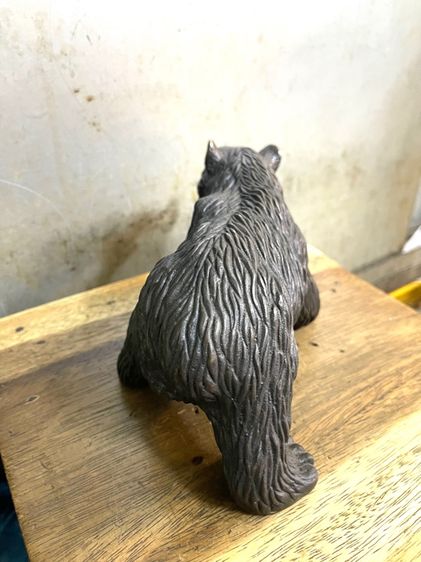 รูปปั้น หมี ทองเหลืองสะสม รูปที่ 6