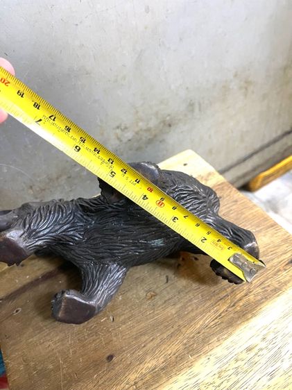 รูปปั้น หมี ทองเหลืองสะสม รูปที่ 10