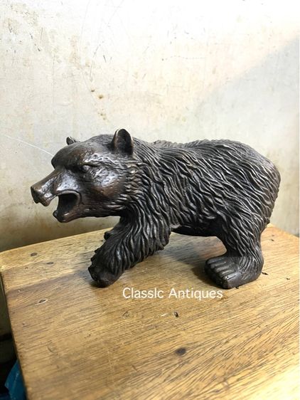 รูปปั้น หมี ทองเหลืองสะสม รูปที่ 8