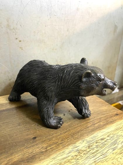 รูปปั้น หมี ทองเหลืองสะสม รูปที่ 4