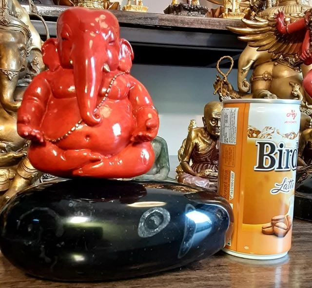 พระพิฆเนศ สงบสุข หล่อบรอนซ์ หมายเลขที่ 6 สวยงามมาก รูปที่ 14