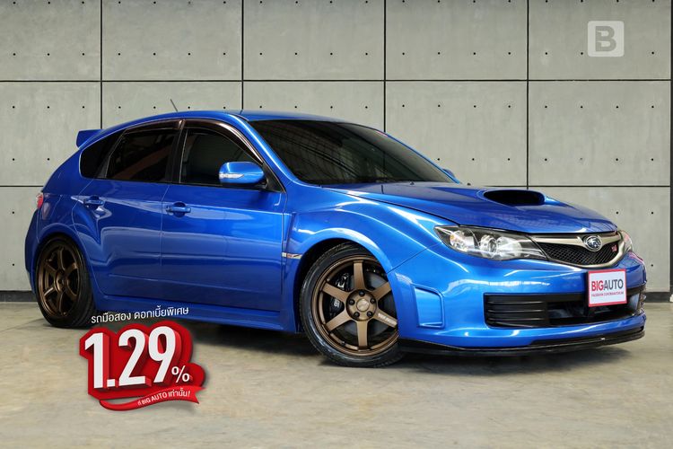 รถ Subaru Impreza 2.5 WRX STi 4WD สี น้ำเงิน