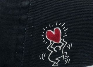 หมวก Keith Haring American Art Cap made in korea แท้💯 รูปที่ 12