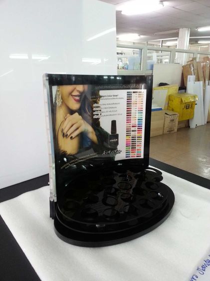 ชั้นวางเค้าเตอร์ ที่วางสินค้า ตู้ใส่สินค้า รูปที่ 5