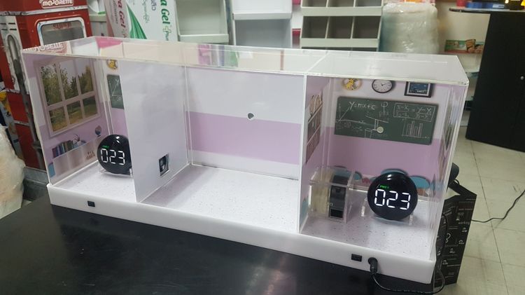 ชั้นวางเค้าเตอร์ ที่วางสินค้า ตู้ใส่สินค้า รูปที่ 6