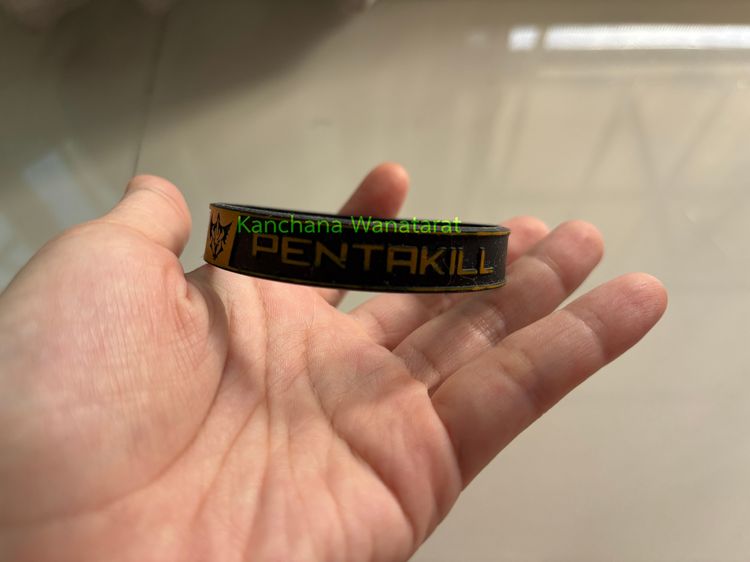 Wristband LoL Thailand PENTAKILL ริสแบนด์ซิลิโคน