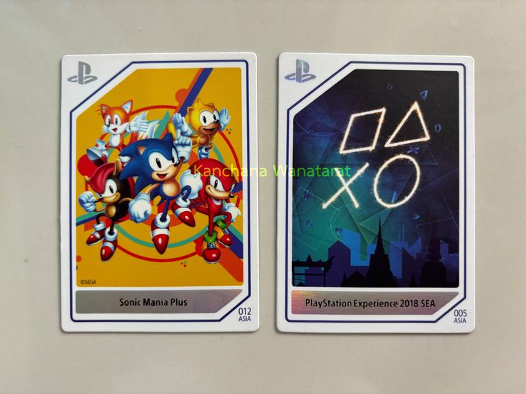 การ์ดสะสมงาน PlayStation Experience 2018 South East Asia
