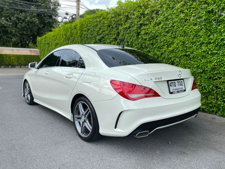 Mercedes-Benz CLA-Class 2016 CLA250 AMG Sedan เบนซิน ไม่ติดแก๊ส เกียร์อัตโนมัติ ขาว รูปที่ 3