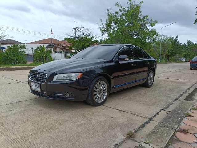 Volvo S80 2010 2.4 D5 Sedan ดีเซล ไม่ติดแก๊ส เกียร์อัตโนมัติ ดำ รูปที่ 3
