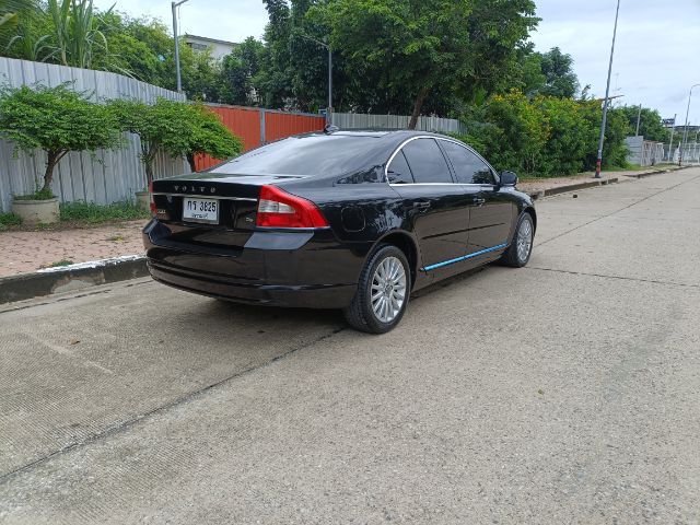 Volvo S80 2010 2.4 D5 Sedan ดีเซล ไม่ติดแก๊ส เกียร์อัตโนมัติ ดำ รูปที่ 4