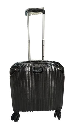 ไม่ระบุ พีวีซี อื่นๆ กระเป๋าเดินทางล้อลาก สีดำ