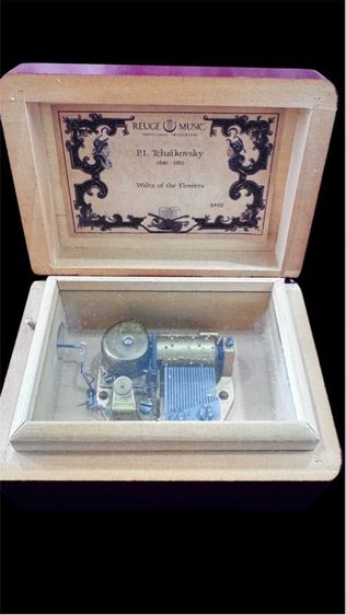 Antique Reuge 18 Note Music Box Switzerlandกล่องดนตรีโบราณ Reuge 18 Note  รูปที่ 2