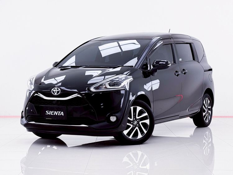 Toyota Sienta 2019 1.5 V Utility-car เบนซิน ไม่ติดแก๊ส เกียร์อัตโนมัติ ดำ