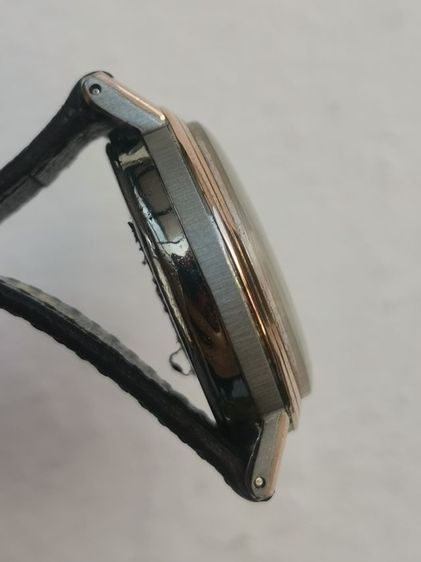 นาฬิกา Vintage Movado Triple Calendar Gold Cap (Pink Gold) โลโก้มือ ไขลาน ของสวยหายาก ราคาดีๆครับ รูปที่ 7