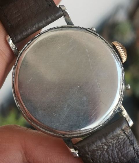 นาฬิกา Vintage Movado Triple Calendar Gold Cap (Pink Gold) โลโก้มือ ไขลาน ของสวยหายาก ราคาดีๆครับ รูปที่ 9