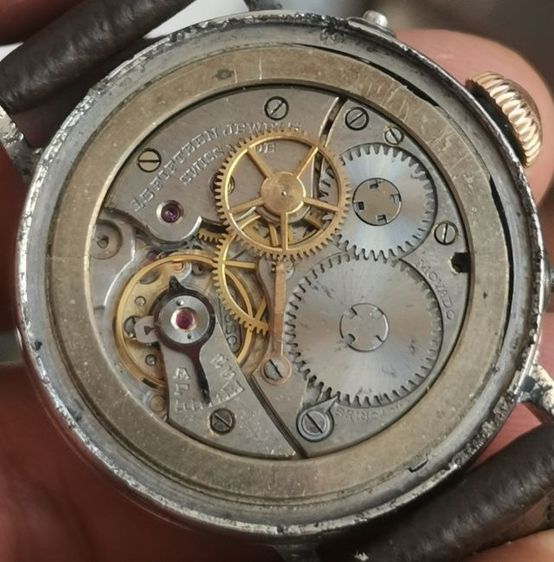 นาฬิกา Vintage Movado Triple Calendar Gold Cap (Pink Gold) โลโก้มือ ไขลาน ของสวยหายาก ราคาดีๆครับ รูปที่ 13