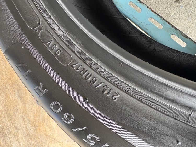 ยางMICHELIN215-60-17 ปี23 ปีแท้  ใส่แทน 215-55-17 กับ 225-55-17 ได้เลยจ้า  รูปที่ 8