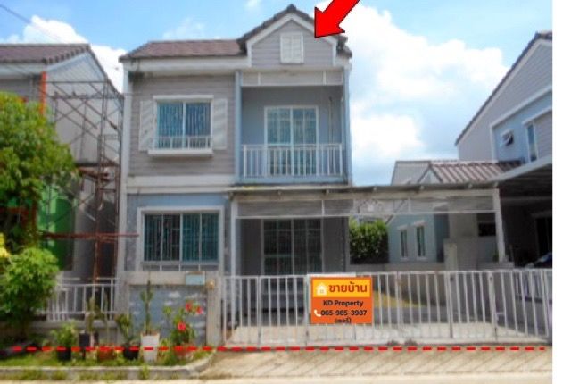 บ้านแฝด หมู่บ้านเดอะวิลเลจ ปากเกร็ด นนทบุรี