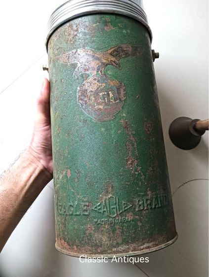 กระติกไอติม  หวานเย็น เก่าโบราณ สะสมA2 รูปที่ 9