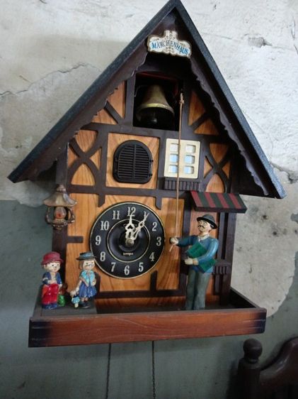 ขายนาฬิกานกกุ๊กกู คนสั่นกระดิ่ง ใส่ถ่าน รูปที่ 6