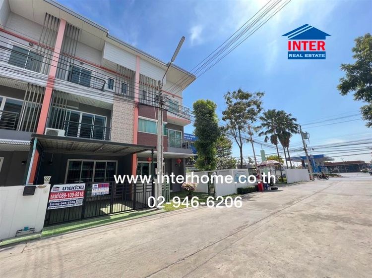ทาวน์โฮม 3 ชั้น 22 ตร.ว. หมู่บ้านนวินพลัส ซอยเพิ่มสิน29-31 ถนนพหลโยธิน ถนนเพิ่มสิน ถนนวัชรพล เขตสายไหม กรุงเทพมหานคร