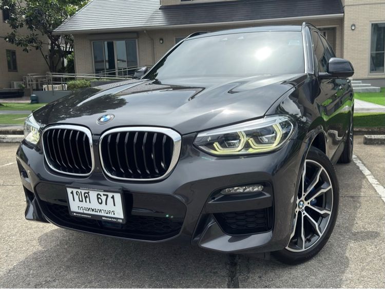 รถ BMW X3 2.0 xDrive30e M Sport 4WD สี เทา